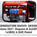 Generatore nuovo, ultimi 3 disponibili SK 9500 Anno 2021